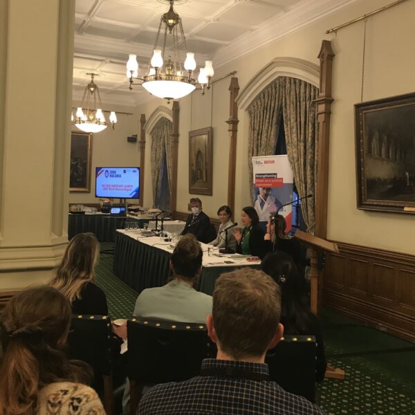 IVCC attends UK parliamentary launch of the WHO’s 2022 World Malaria Report